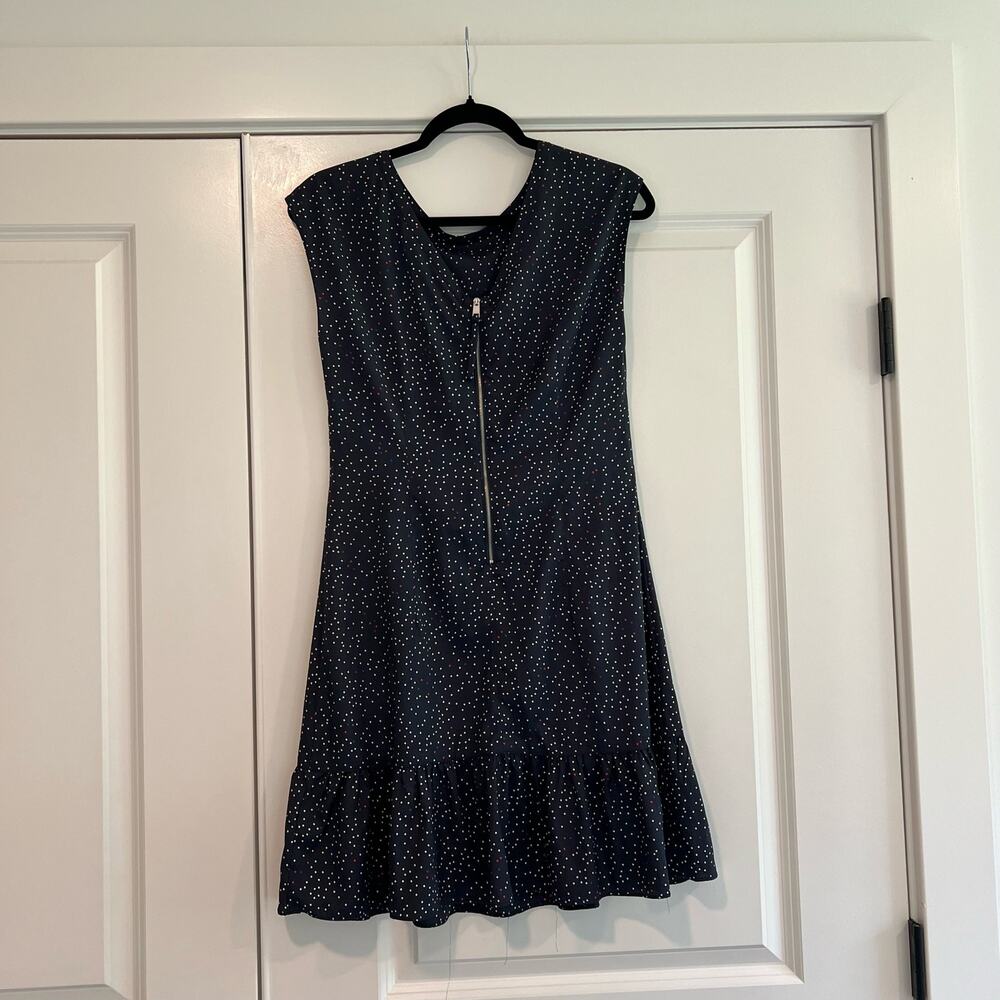 Tommy Hilfiger Women's Sleeveless Shift Dress Navy‎ White Blue Size Small - Picture 6 of 10